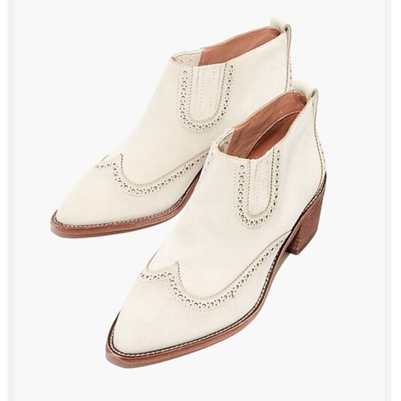 Madewell Grayson Brogue Chelsea Booties - Picture 4 of 15